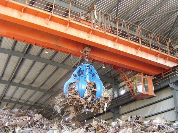 QZ型雙梁抓斗式起重機(jī)